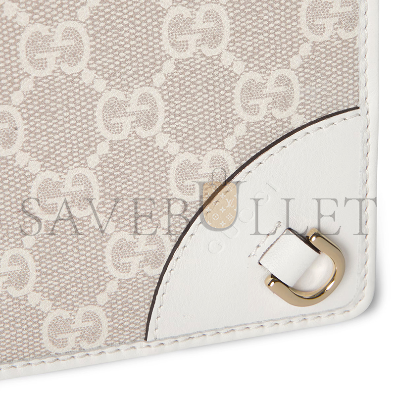 GUCCI GG EMBLEM SUPER MINI SHOULDER BAG 820688 (20*12.5*5cm)